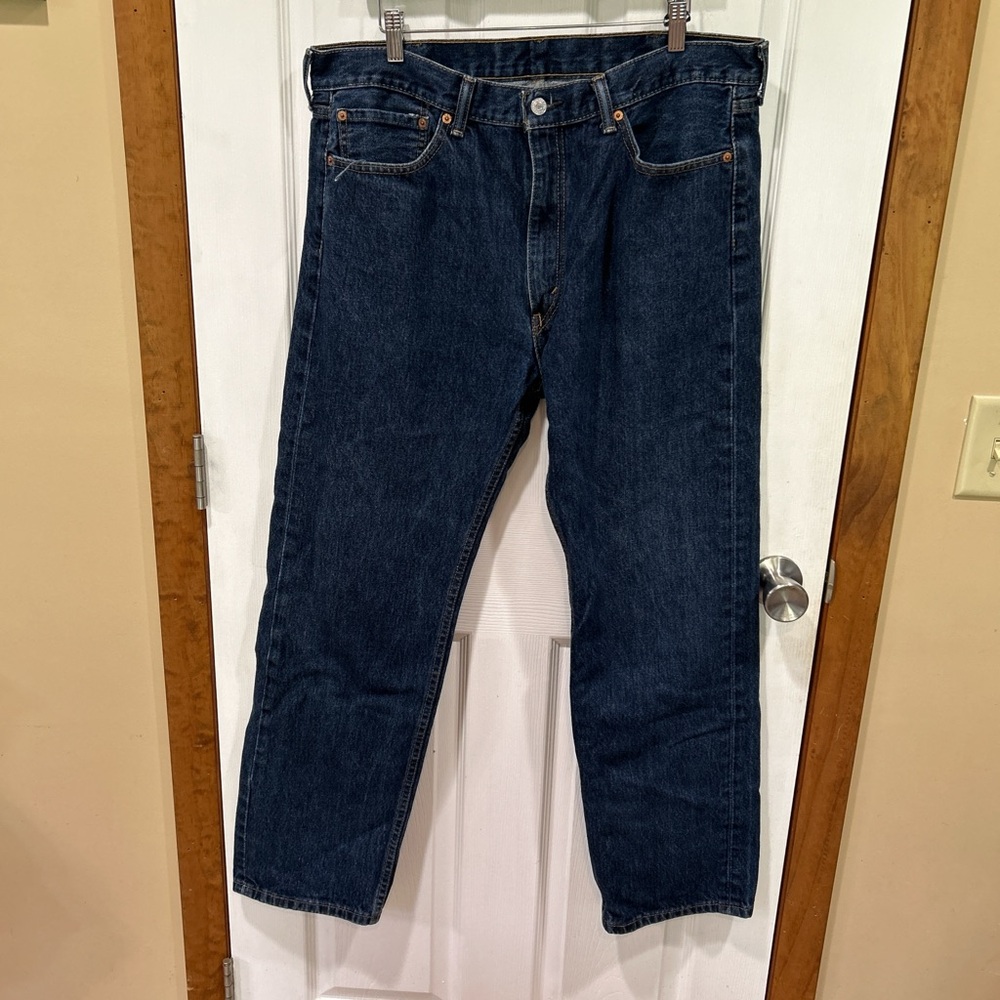 Levi's Men's Jeans 38x32 Classic Denim Straight Leg No Back Patch